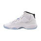 Air Jordan 11 Retro (GS)  "Legend Blue" Big Kids' Shoes White 378038-104
