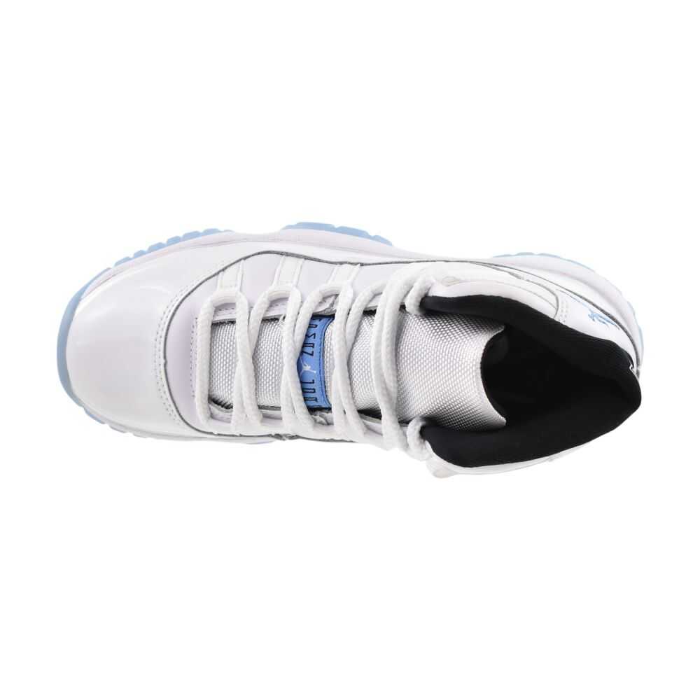 Air Jordan 11 Retro (GS)  "Legend Blue" Big Kids' Shoes White 378038-104