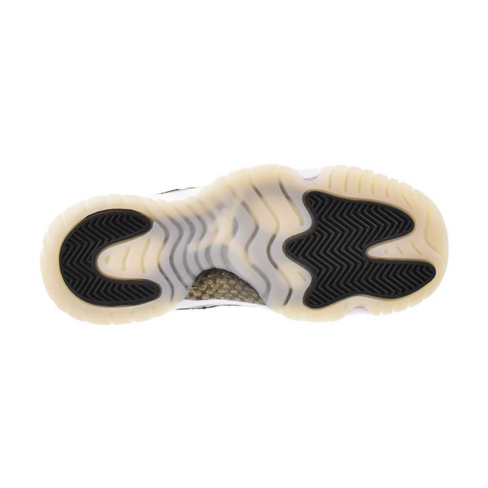 Air Jordan 11 Retro (GS) Big Kids' Shoes White/Metallic Gold 378038-170
