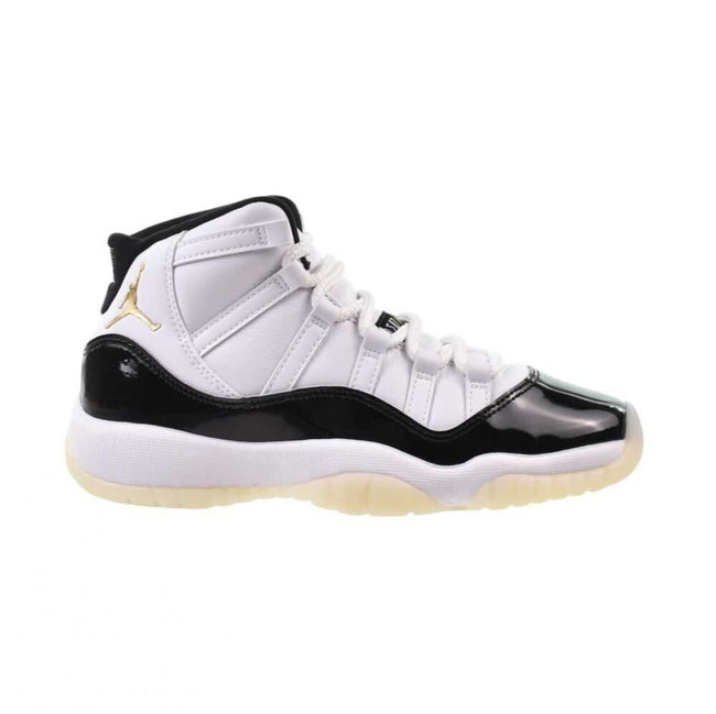 Air Jordan 11 Retro (GS) Big Kids' Shoes White/Metallic Gold 378038-170