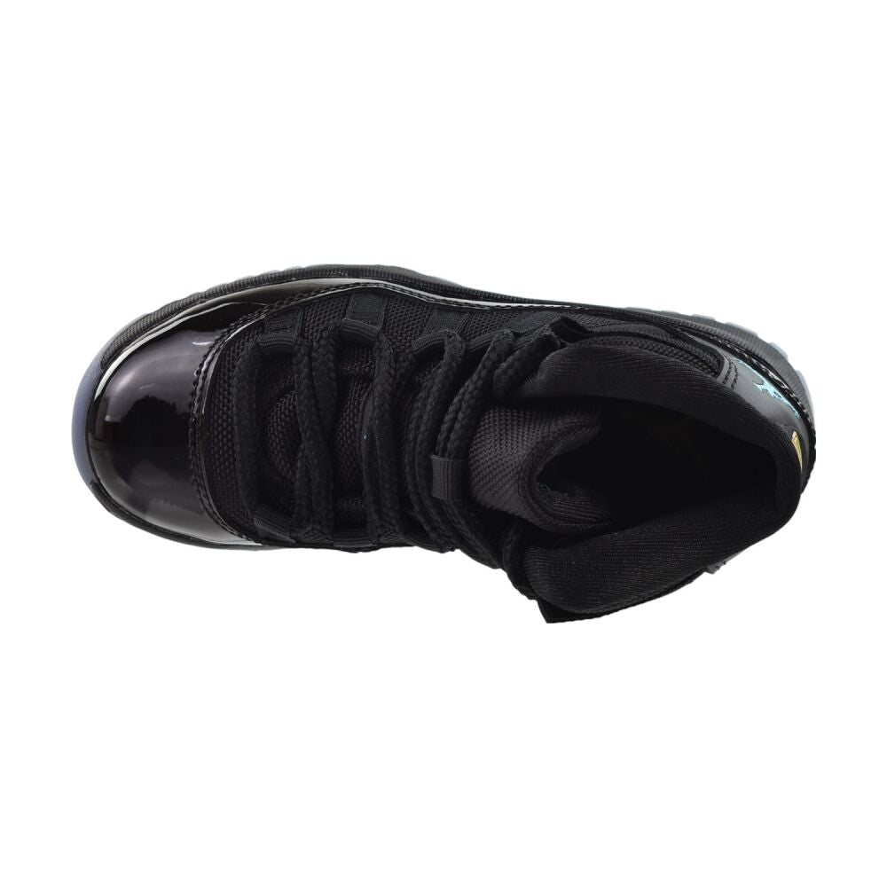 Jordan 11 Retro (PS) "Gamma" Little Kids' Shoes Black/Blue 378039-047