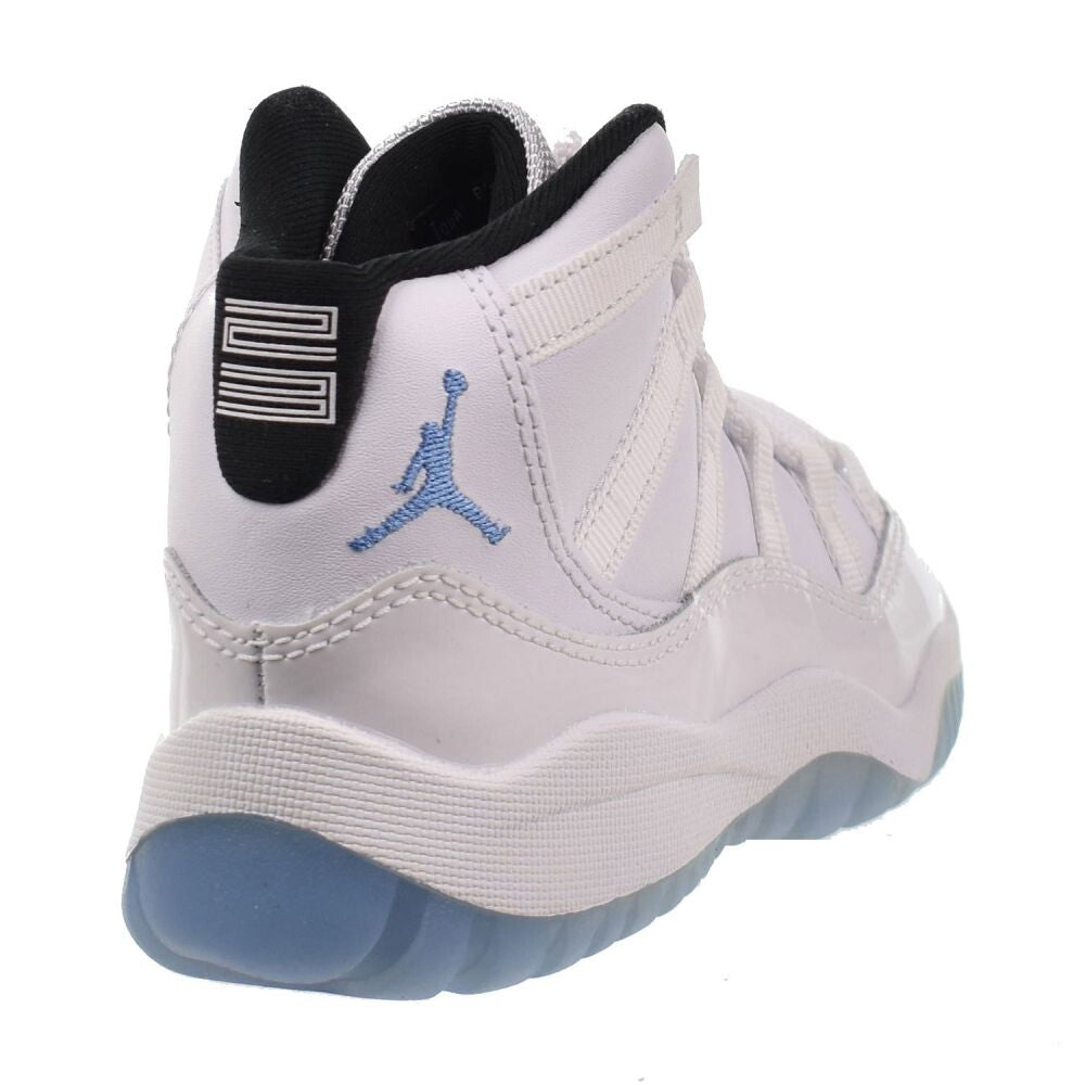 Jordan 11 Retro (PS) Little Kids' Shoes White/Legend Blue-Black 378039-104