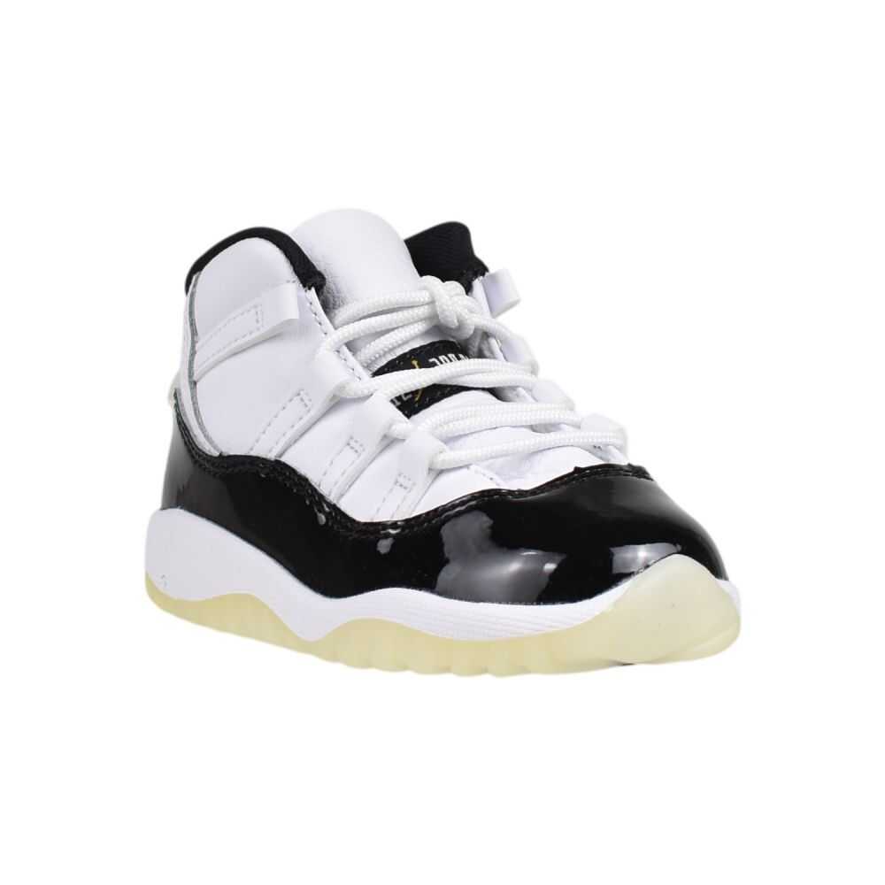 Jordan 11 Retro "Gratitude" Toddlers' Shoes White-Metallic Gold 378040-170