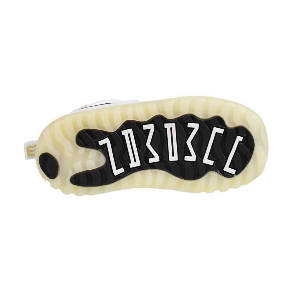 Jordan 11 Retro "Gratitude" Toddlers' Shoes White-Metallic Gold 378040-170