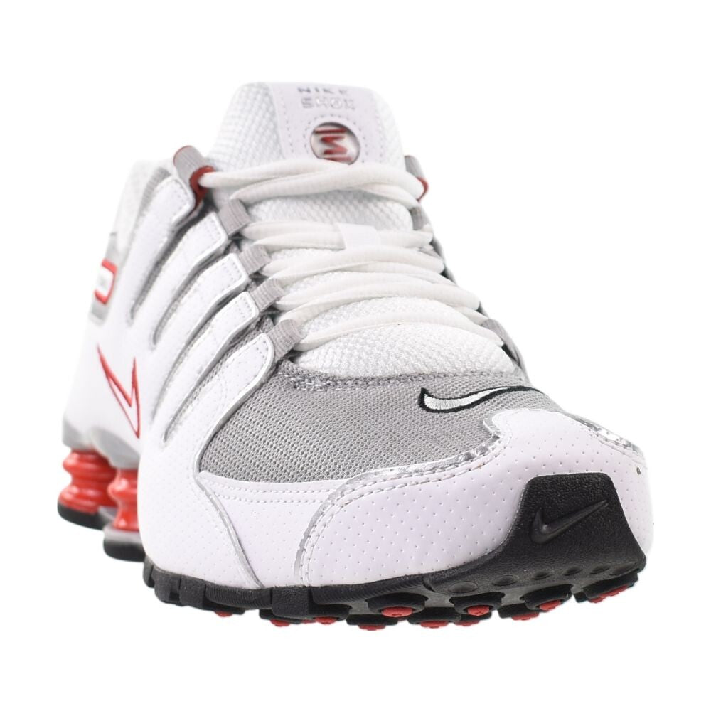 Nike Shox NZ Men's Shoes White/Metallic Silver 378341-104