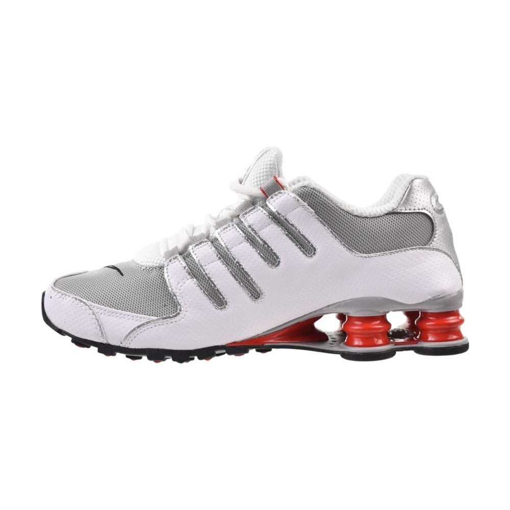 Nike Shox NZ Men's Shoes White/Metallic Silver 378341-104