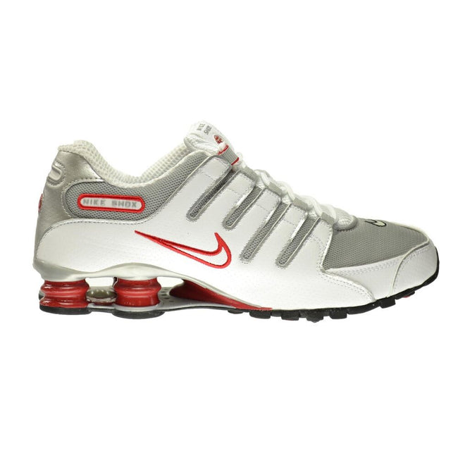 Nike Shox NZ Men's Shoes White/Metallic Silver 378341-104