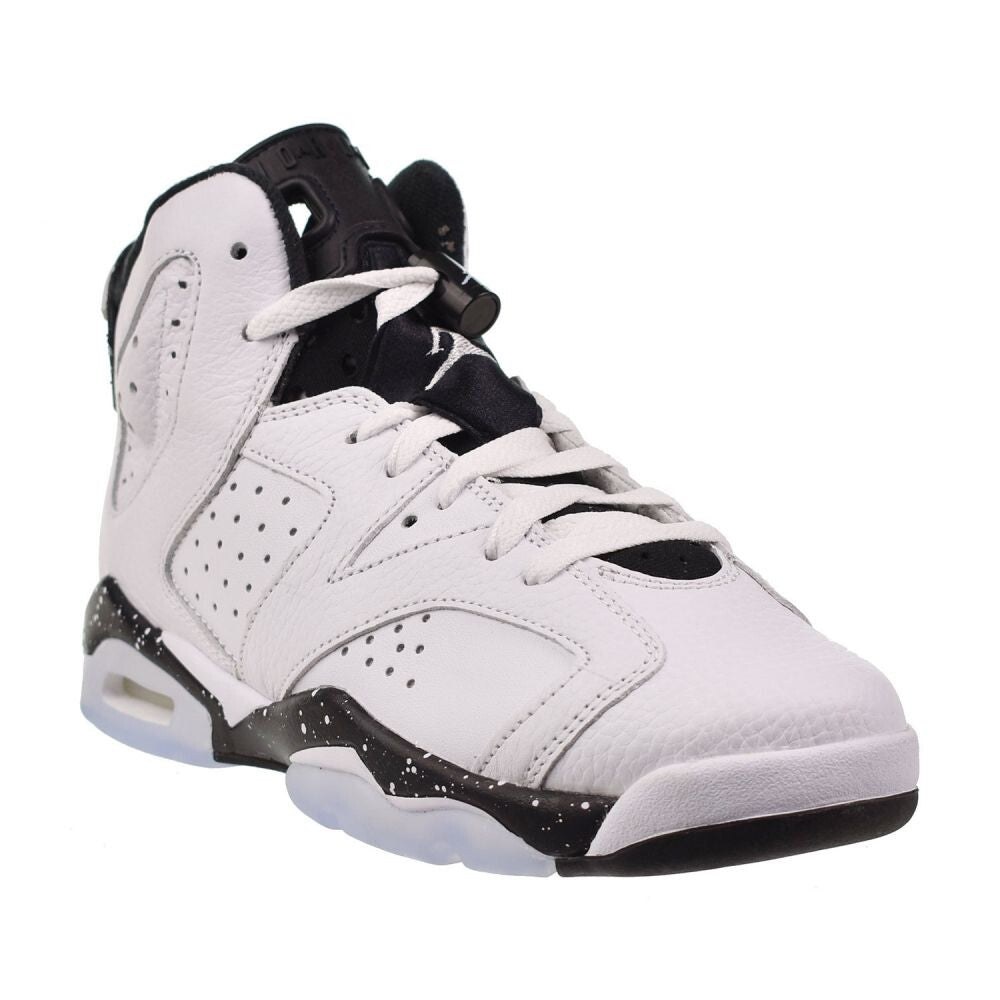 Air Jordan 6 Retro (GS) "Reverse Oreo" Big Kids' Shoes White/Black 384665-112