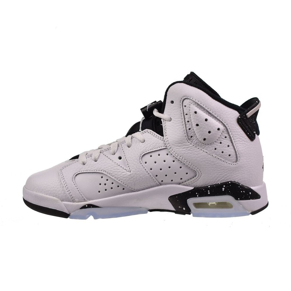 Air Jordan 6 Retro (GS) "Reverse Oreo" Big Kids' Shoes White/Black 384665-112