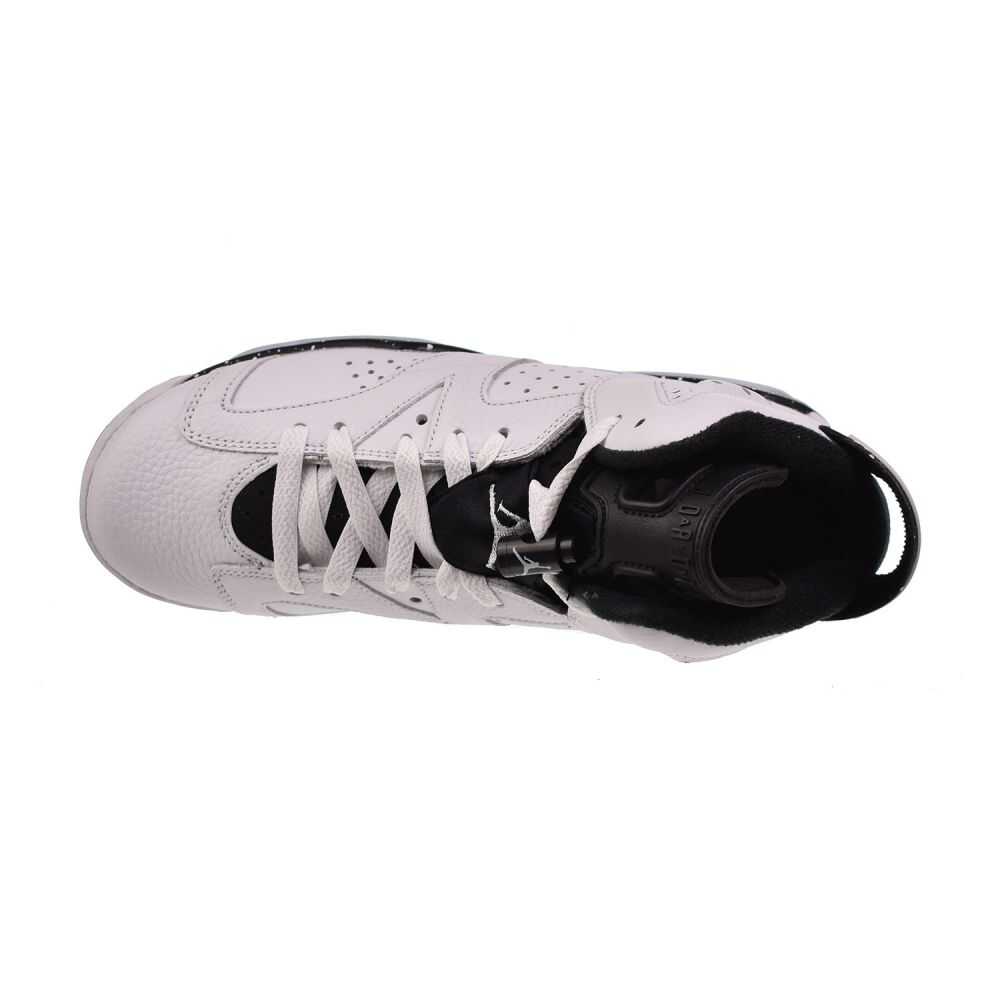 Air Jordan 6 Retro (GS) "Reverse Oreo" Big Kids' Shoes White/Black 384665-112