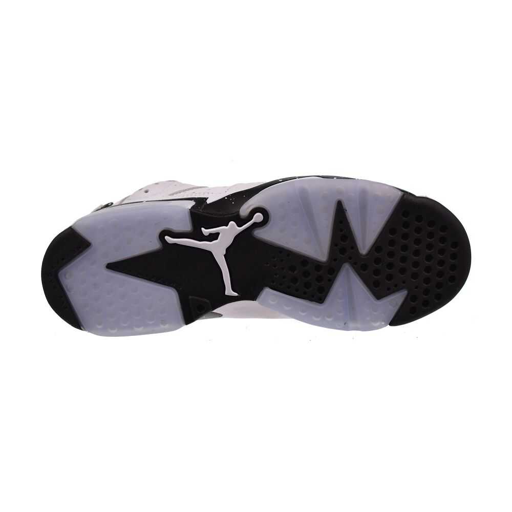 Air Jordan 6 Retro (GS) "Reverse Oreo" Big Kids' Shoes White/Black 384665-112