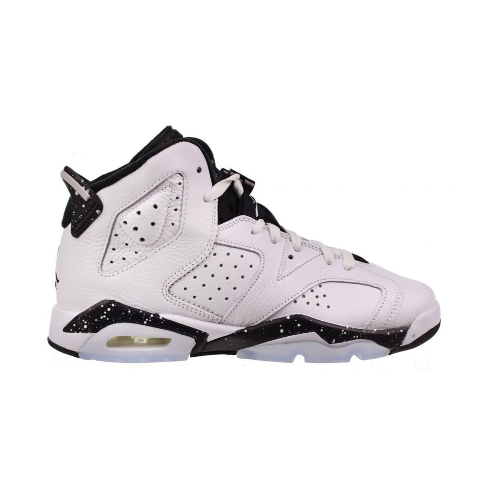 Air Jordan 6 Retro (GS) "Reverse Oreo" Big Kids' Shoes White/Black 384665-112