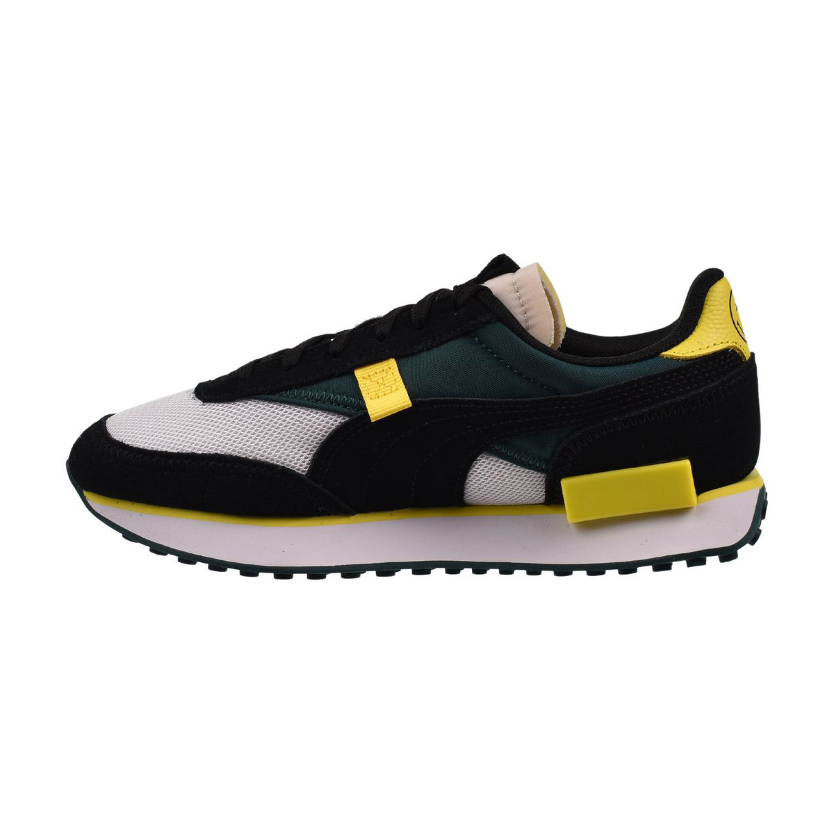 Puma Future Rider Jr Smiley World Big Kids' Shoes Black-Yellow