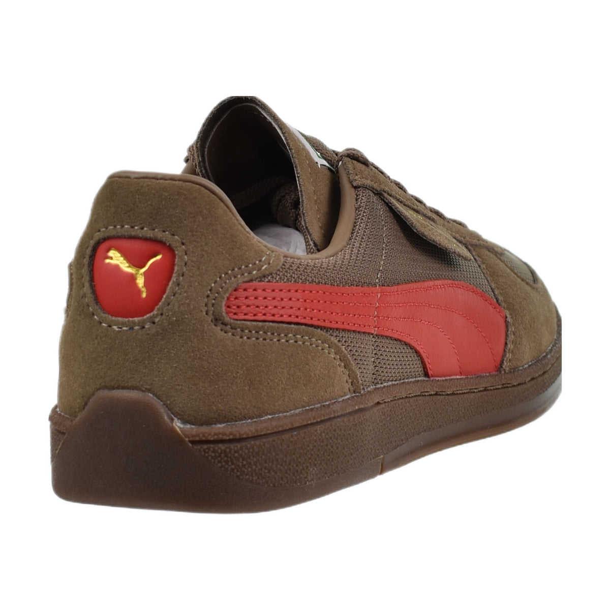 Puma Super Team OG Men's Shoes Totally Taupe Red