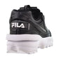 Fila Disruptor II Exp Big Kids' Shoes Black/White 3xm01560-021