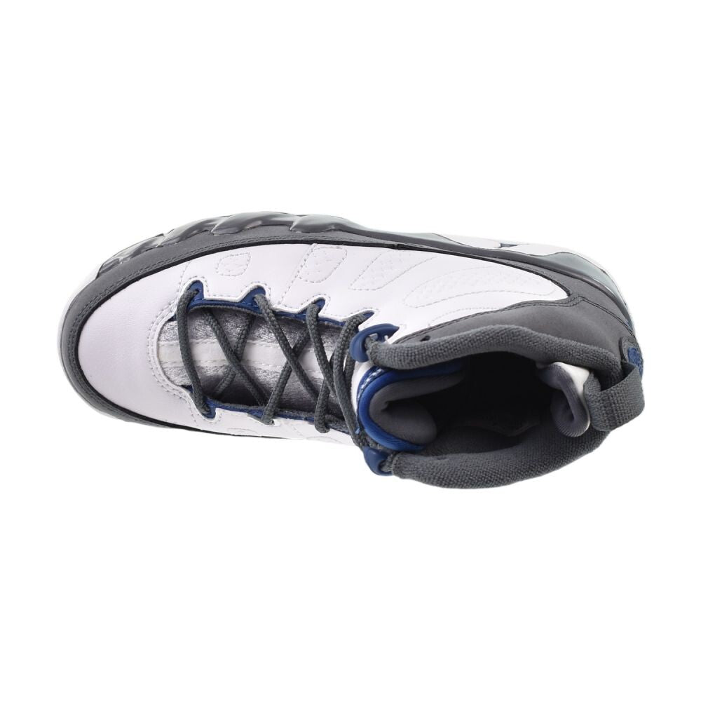Jordan 9 Retro (PS) "Flint Grey" Little Kids' Shoes White/Blue 401811-100
