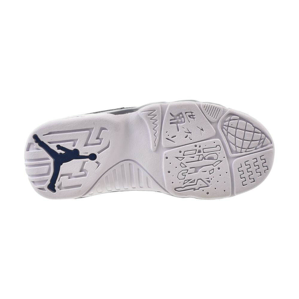 Jordan 9 Retro (PS) "Flint Grey" Little Kids' Shoes White/Blue 401811-100