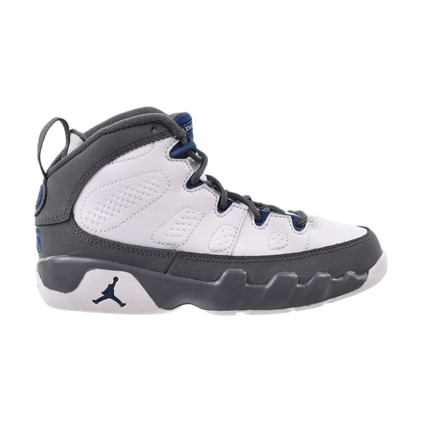 Jordan 9 Retro (PS) "Flint Grey" Little Kids' Shoes White/Blue 401811-100