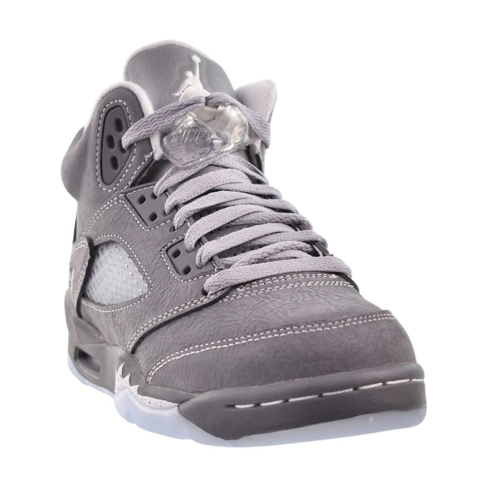 Jordan 5 Retro (GS) "Wolf Grey" Big Kids' Shoes Light Graphite 440888-002