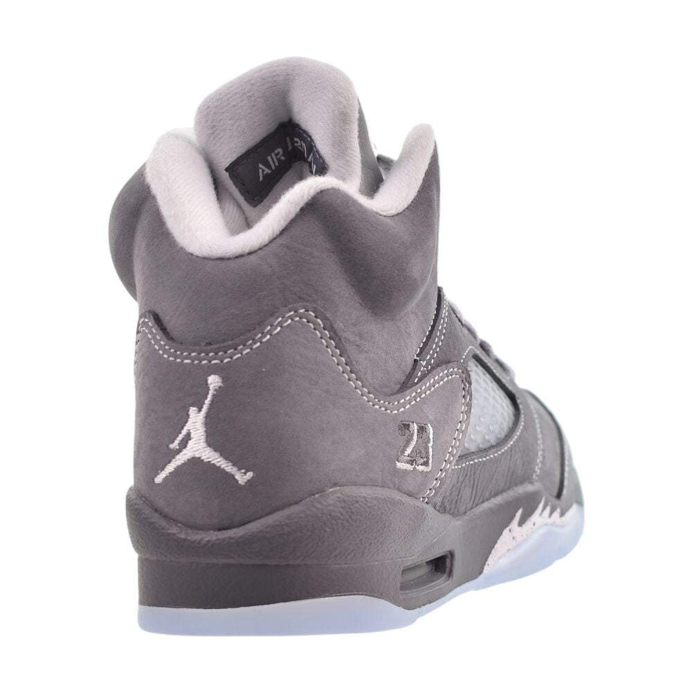 Jordan 5 Retro (GS) "Wolf Grey" Big Kids' Shoes Light Graphite 440888-002