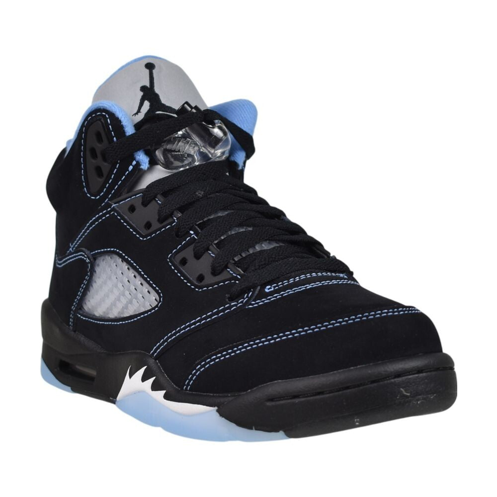 Air Jordan 5 Retro (GS) Big Kids' Shoes Black/University Blue 440888-008