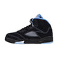 Air Jordan 5 Retro (GS) Big Kids' Shoes Black/University Blue 440888-008