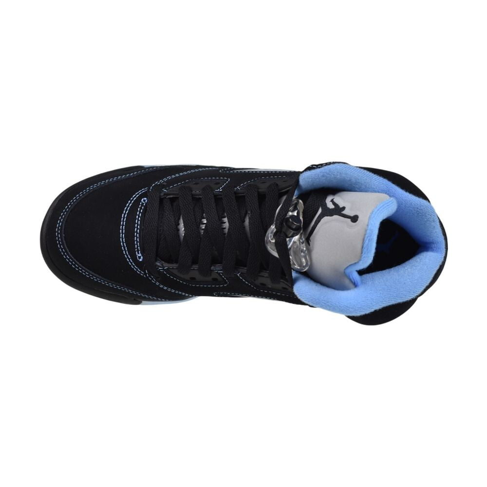 Air Jordan 5 Retro (GS) Big Kids' Shoes Black/University Blue 440888-008