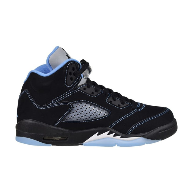 Air Jordan 5 Retro (GS) Big Kids' Shoes Black/University Blue 440888-008
