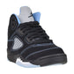 Jordan 5 Retro (PS) "University Blue" Little Kids' Shoes Black 440889-008
