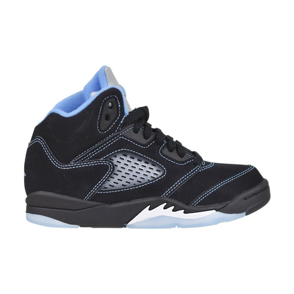 Jordan 5 Retro (PS) "University Blue" Little Kids' Shoes Black 440889-008