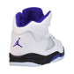 Jordan 5 Retro (PS) Little Kids' Shoes White/Dark Concord/Black 440889-141