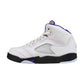 Jordan 5 Retro (PS) Little Kids' Shoes White/Dark Concord/Black 440889-141