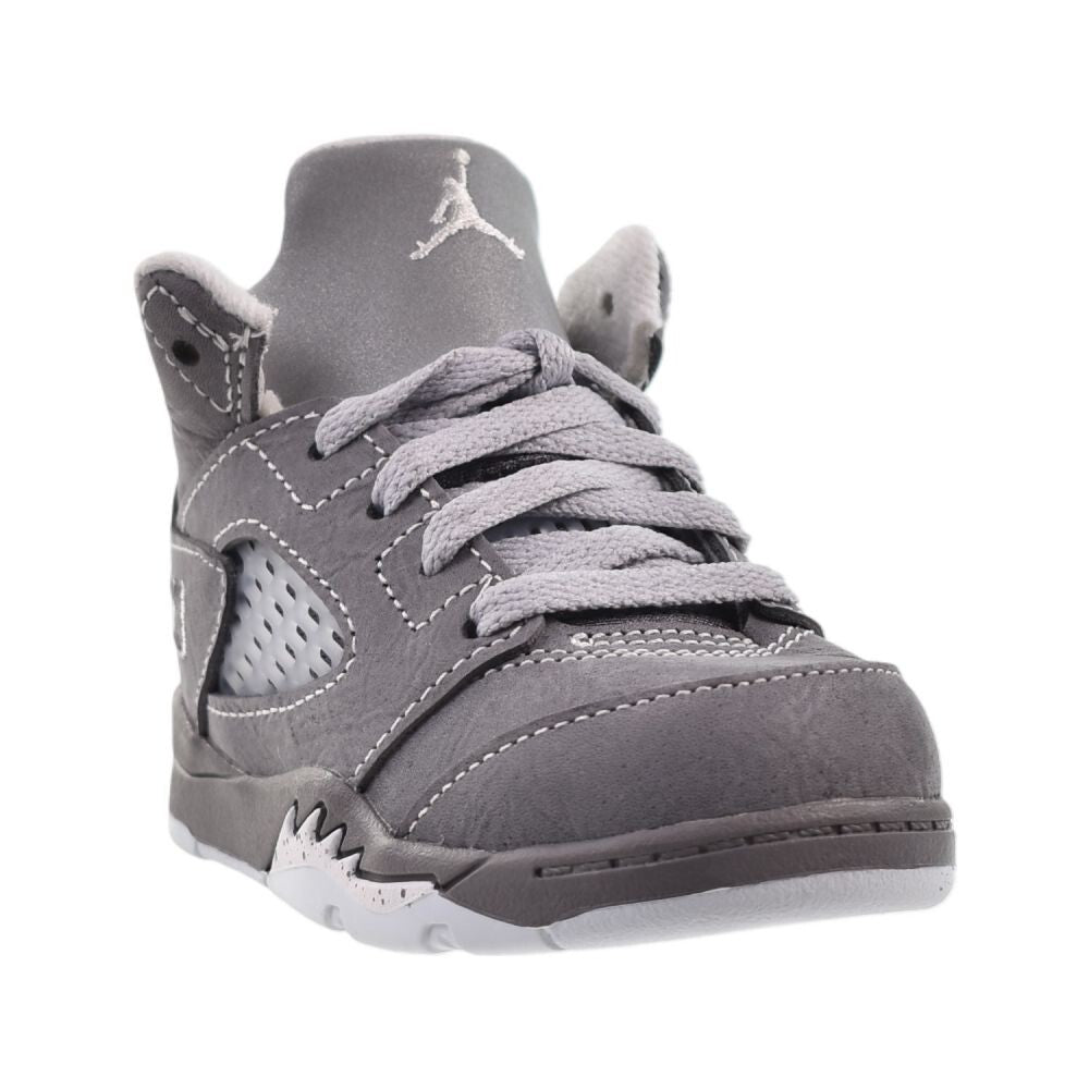 Jordan 5 Retro (TD) Toddlers' Shoes Light Graphite/White-Grey 440890-002