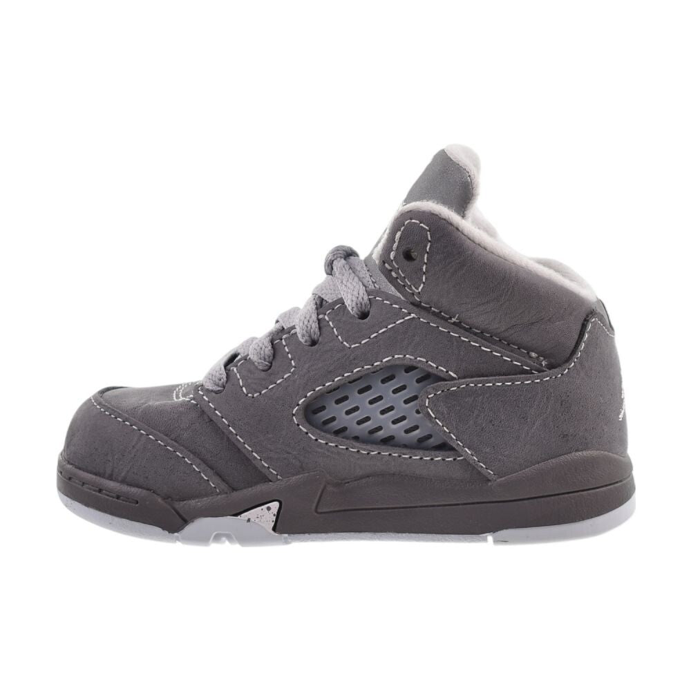 Jordan 5 Retro (TD) Toddlers' Shoes Light Graphite/White-Grey 440890-002