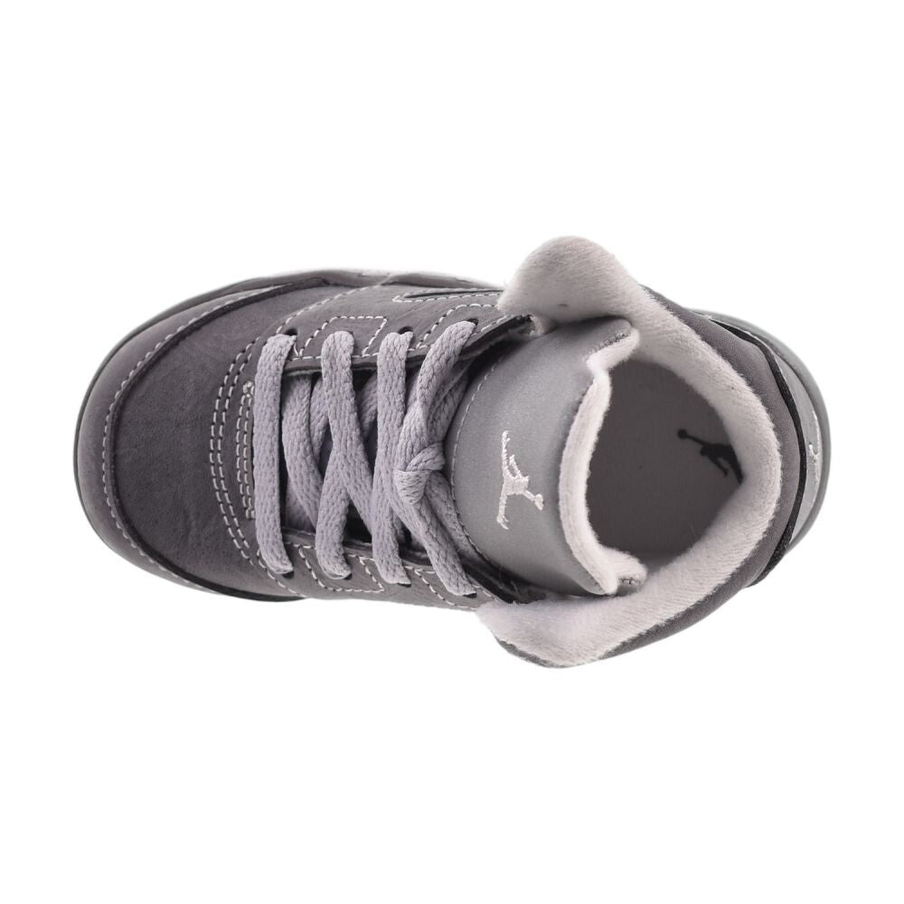 Jordan 5 Retro (TD) Toddlers' Shoes Light Graphite/White-Grey 440890-002