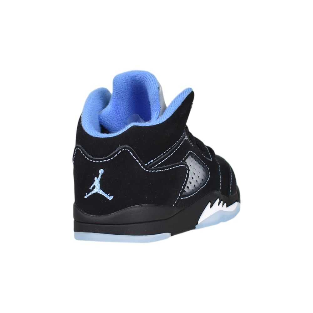 Jordan 5 Retro (TD) Toddlers' Shoes Black/University Blue 440890-008