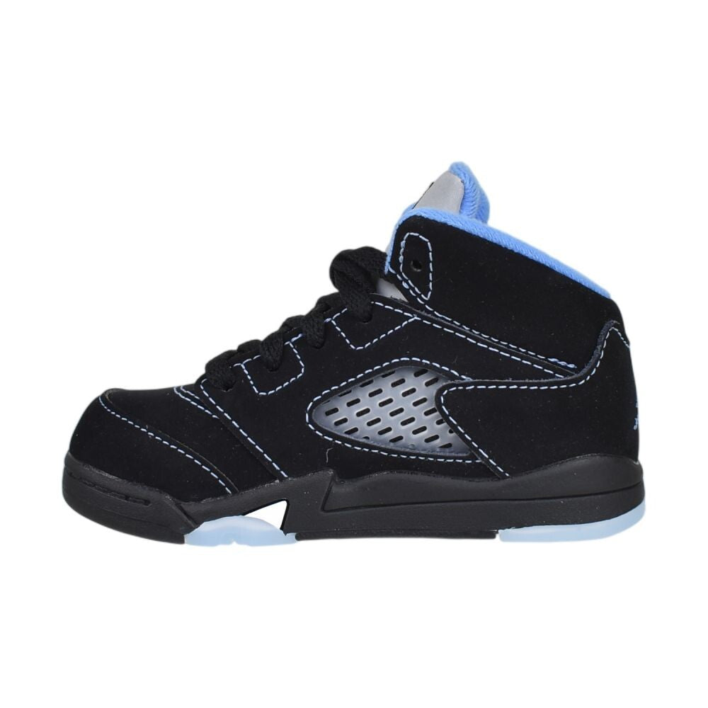 Jordan 5 Retro (TD) Toddlers' Shoes Black/University Blue 440890-008
