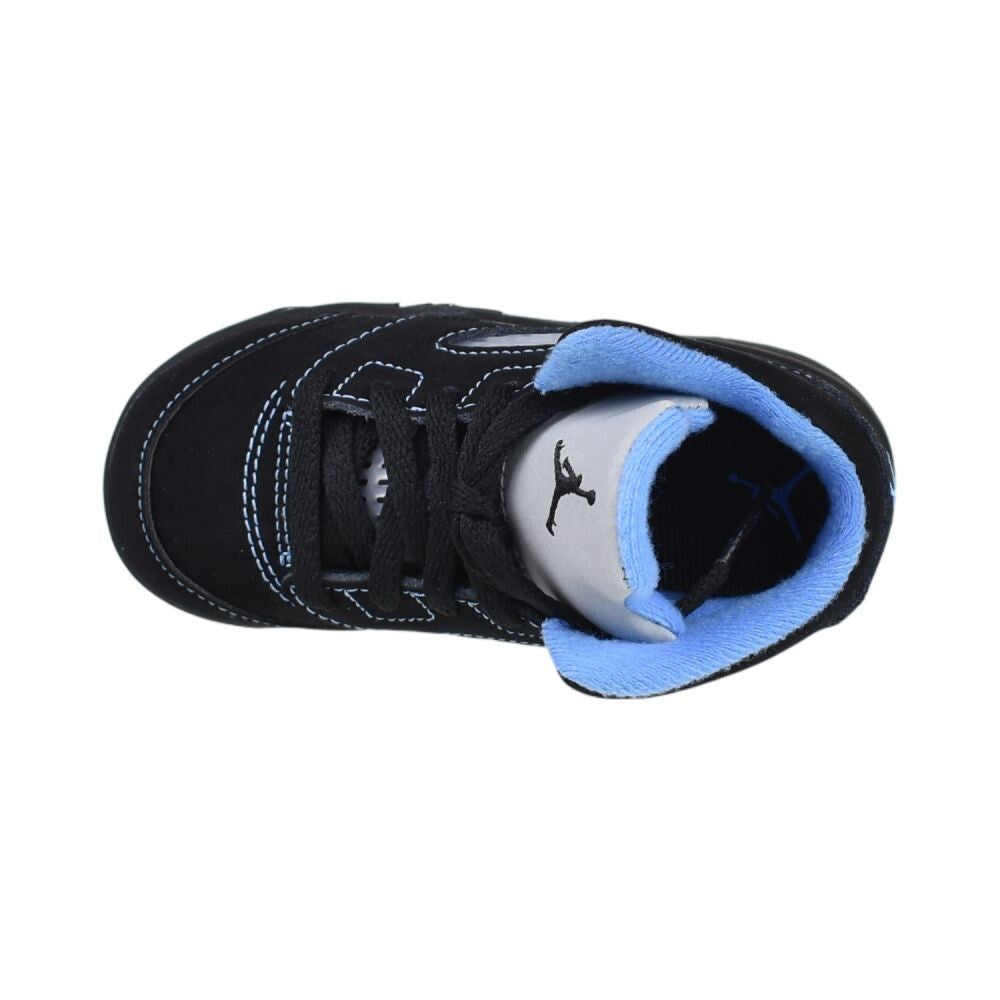 Jordan 5 Retro (TD) Toddlers' Shoes Black/University Blue 440890-008
