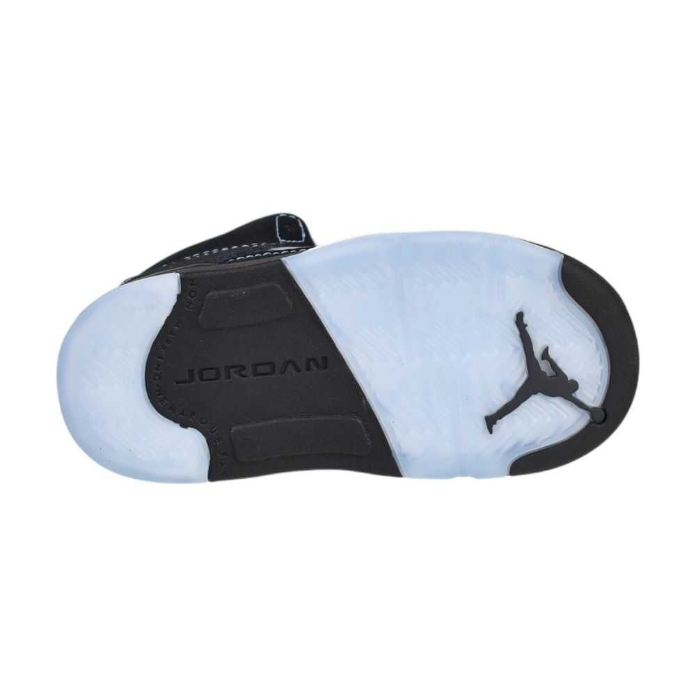 Jordan 5 Retro (TD) Toddlers' Shoes Black/University Blue 440890-008