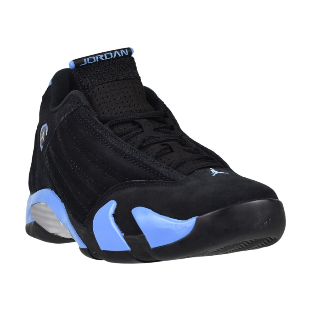 Air Jordan 14 Retro Men's Shoes Black/White-University Blue 487471-007