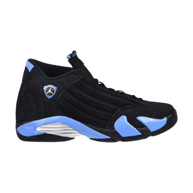 Air Jordan 14 Retro Men's Shoes Black/White-University Blue 487471-007