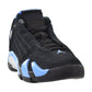 Air Jordan 14 Retro (GS) Big Kids' Shoes Black/University Blue 487524-007