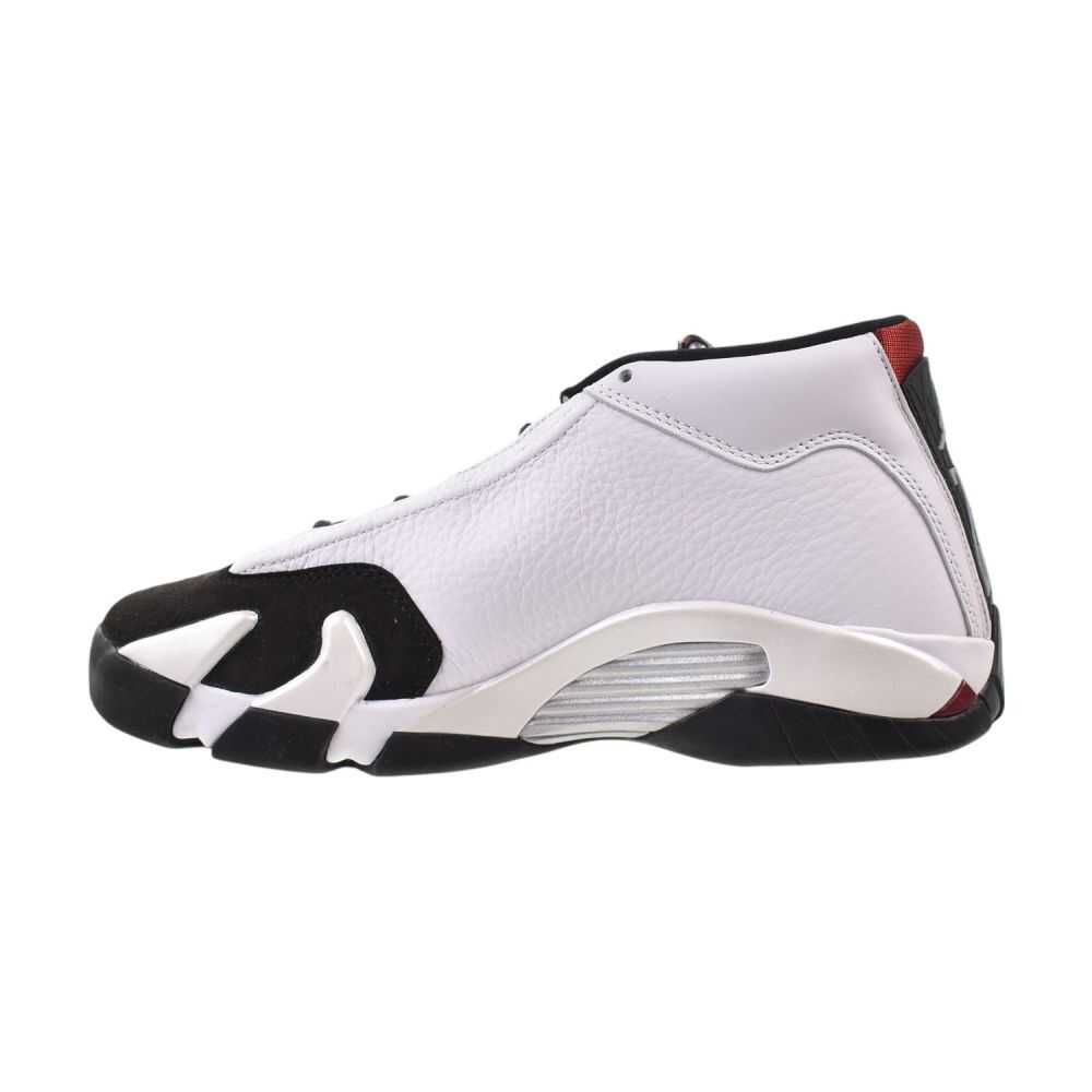 Air Jordan 14 Retro (GS) Big Kids Shoes White/Varsity Red-Black 487524-160