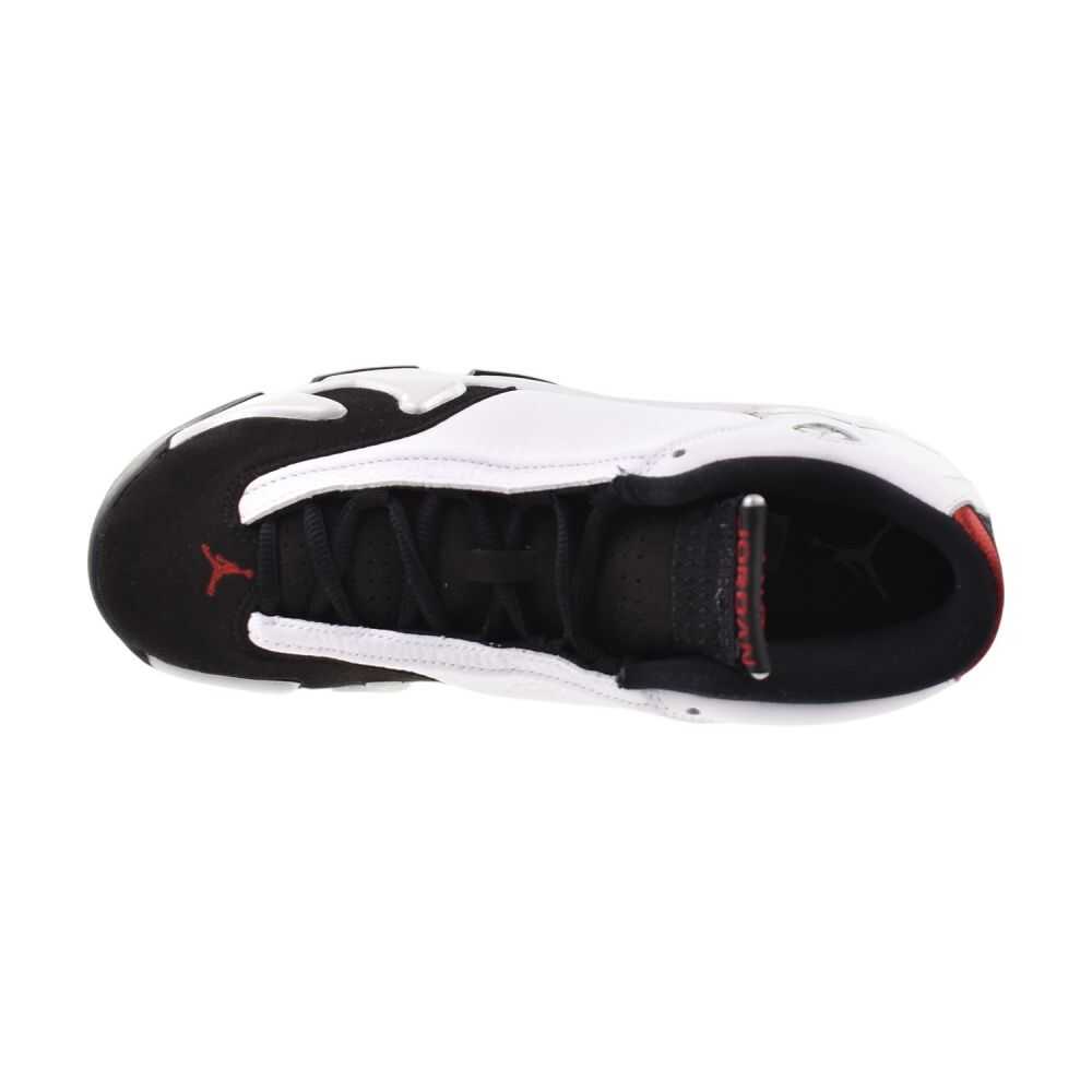 Air Jordan 14 Retro (GS) Big Kids Shoes White/Varsity Red-Black 487524-160