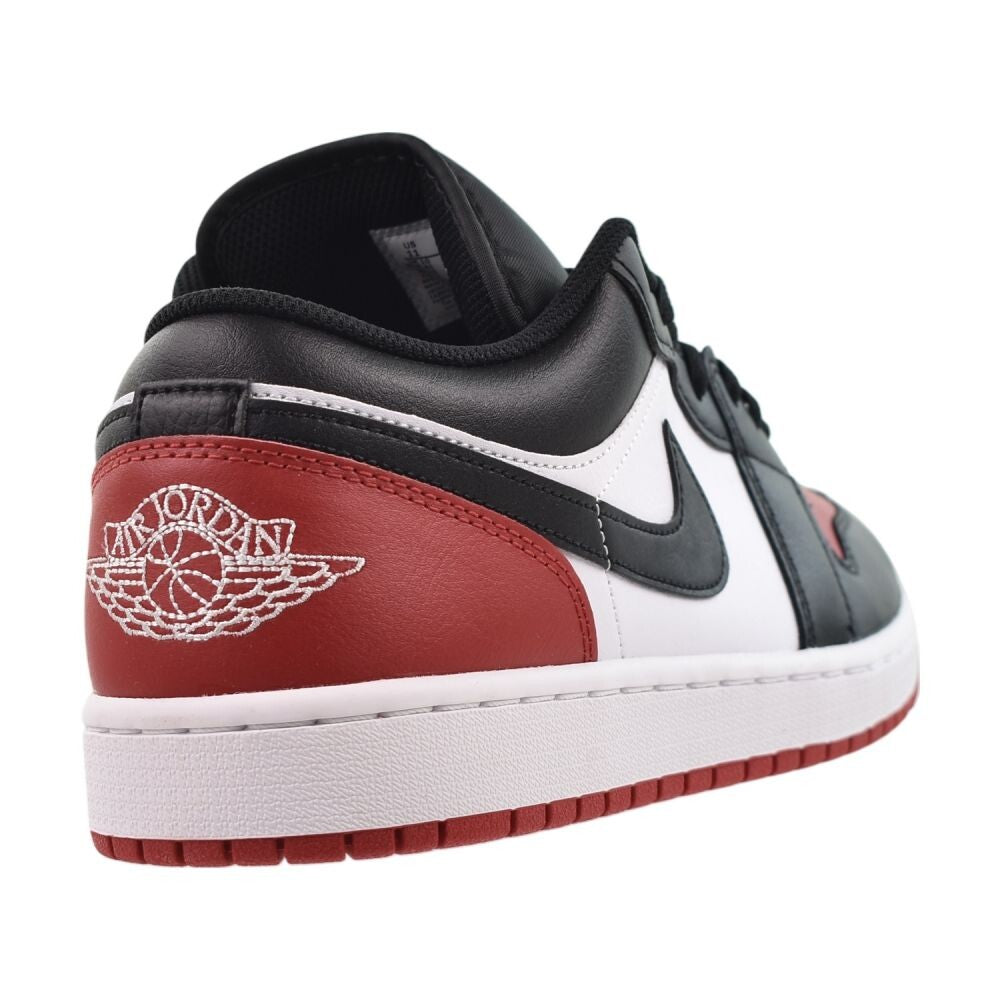 Jordan 1 Low Men's Shoes White/Varsity Red/White/Black 553558-161