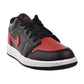 Jordan 1 Low (GS) Big Kids' Shoes Black/Varsity Red-White 553560-067