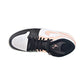 Air Jordan 1 Mid "Crimson Tint" Mens Shoes White-Arctic Orange 554724-133