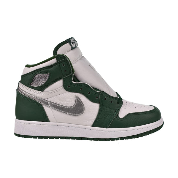 Air Jordan 1 Retro High OG (GS) Big Kids' Shoes Gorge Green-White