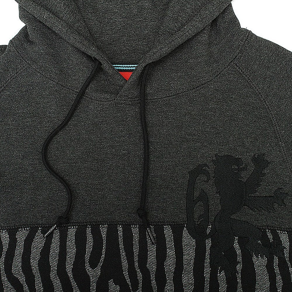 Nike Lebron Safari Print Men's Hoodie Charcoal Heather/Black 577528-032