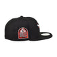 New Era Chicago Bulls Eastern Conference Mens Fitted Hat Black 60399352